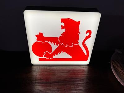 Holden - Large Red Lion Light Up Sign