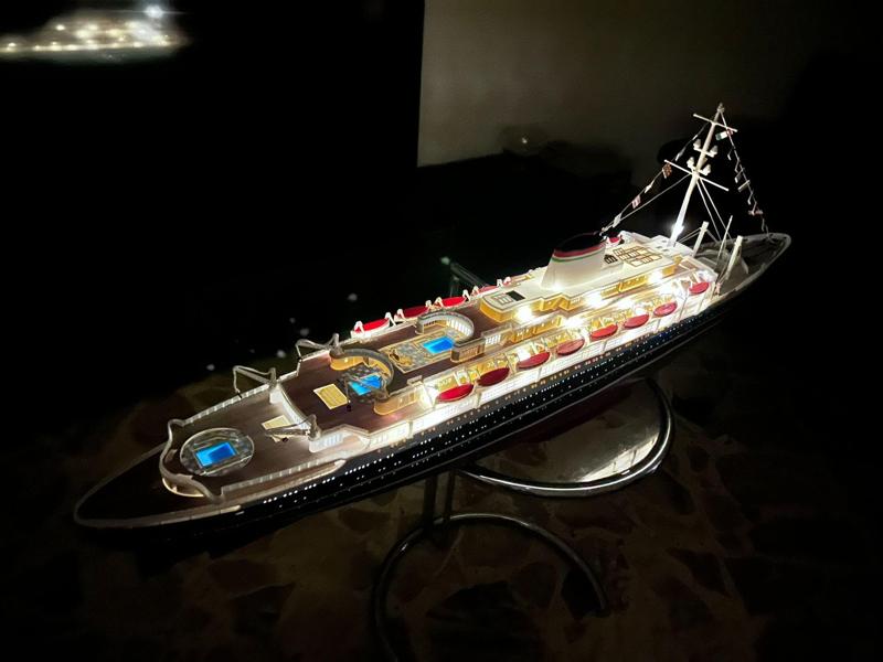 Costruisci l’Andrea Doria in 3D: File Stampabili e Decalcomanie!  Build the Andrea Doria in 3D: Printable Files and Decals!  1300 mm