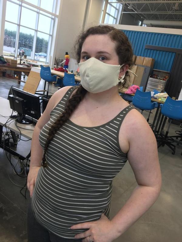 Cloth Face Masks, Hand cut, and Laser Files