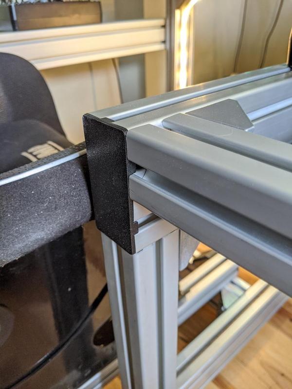 T-Slot Extruded Aluminum 40 Series 4080 Endcap Cover