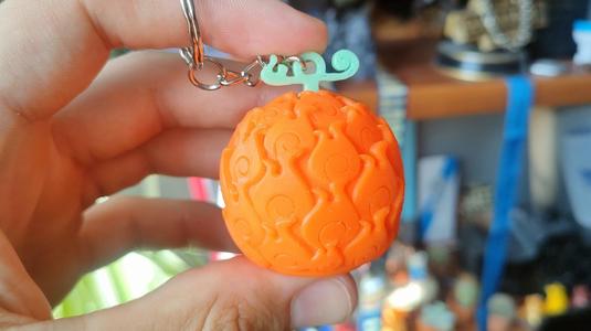 Mera Mera no Mi Keychain - Multi-Part 3D Printable Devil Fruit