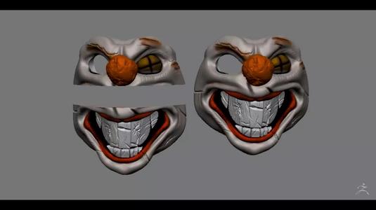 Twisted Metal Sweet Tooth Mask