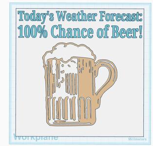 Beer Forecast Sign