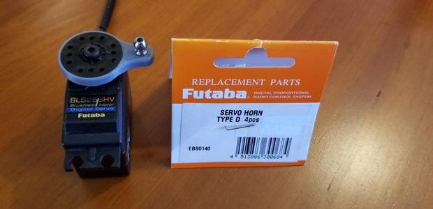 Servo horn adaptor suit Futaba D type wheel