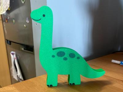 stand up dinosaur
