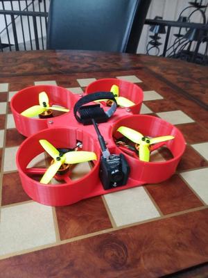 Cinewhoop made from Eachine Tyro89 components