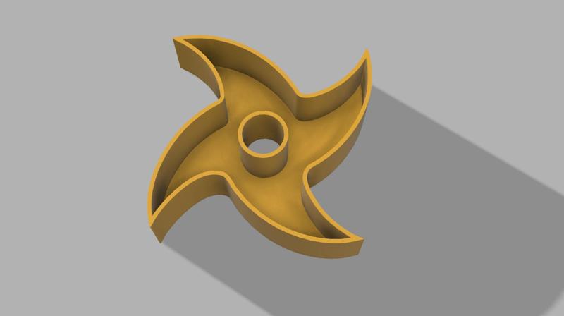 Ninja-Stern Ausstecher / Ninja Star Cookie Cutter