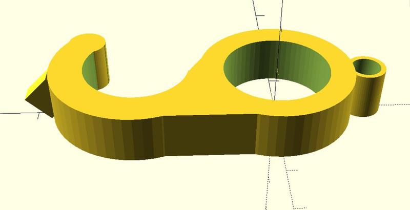 simple door handle grabber
