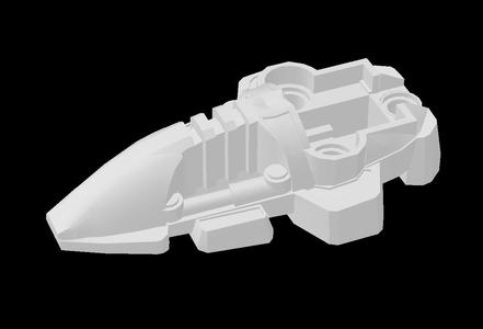 Lego Compatible (44138.dat) Bionicle Foot Rahkshi