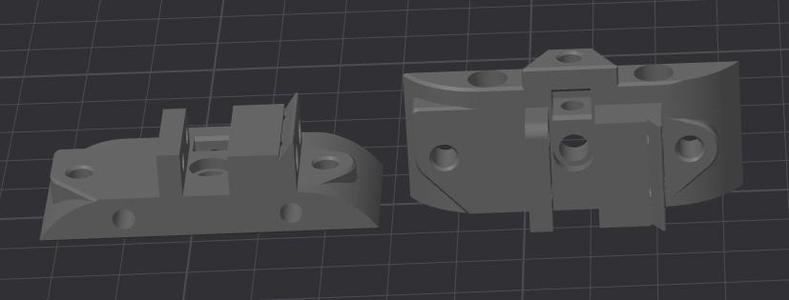 Dragon Burner SV08 extruder mount