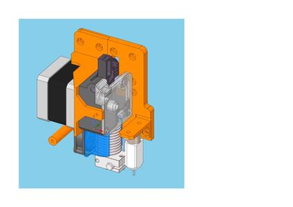 Holder for original e3d extruder