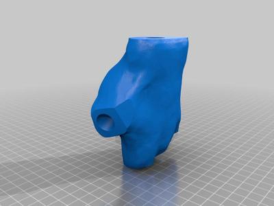 hand for mannequin - 3d scan
