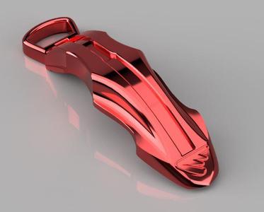 motorcycle mudguard key ring
