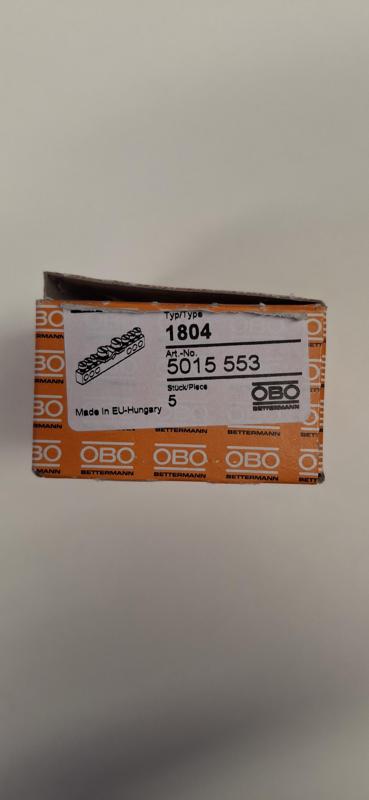 Potentialausgleichsschiene OBO 1804 Halter