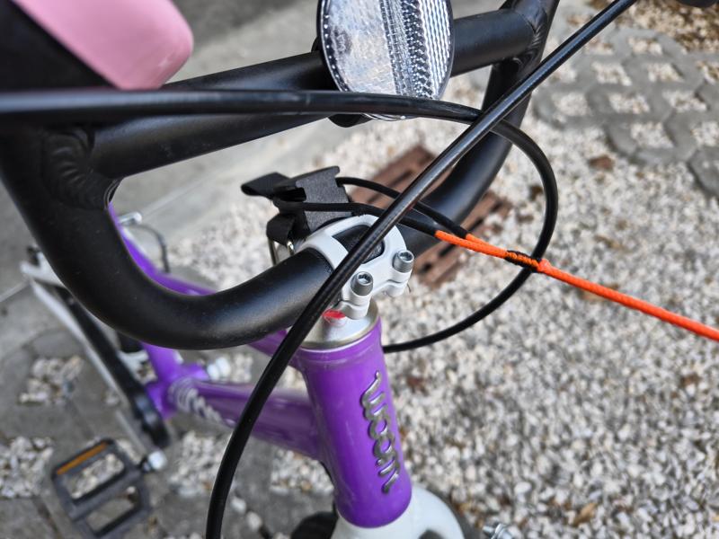 Bike mount - towing system for kids bike (WOOM - kommit)