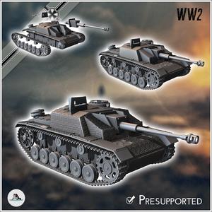 Sturmgeschutz StuG III Ausf. G 1943 Sturmi mid production (Sd.Kfz. 142-1) - Germany Eastern Western Front Normandy Stalingrad Berlin Bulge WWII