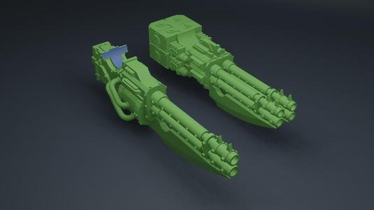 Butcher Cannon for Mk LIV body