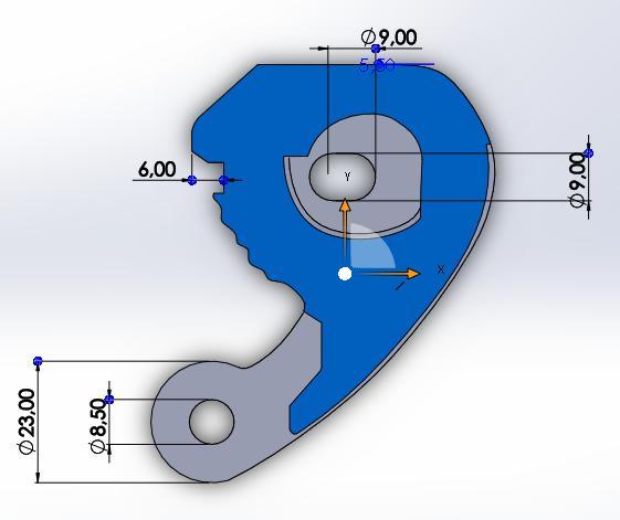 HJC helmet hinge