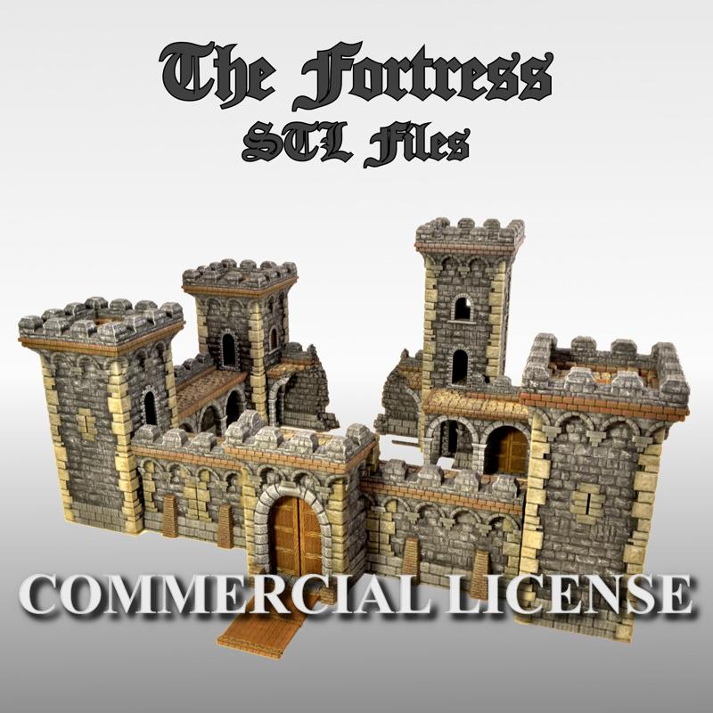 [Commercial License] The Fortress STL