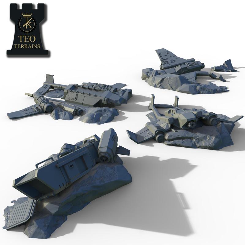 TEO Terrains - Smol Crashed Aircraft
