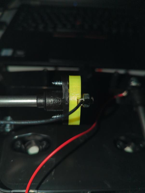 Yardforce docking pin mount back piece