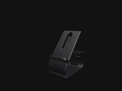 Tiltable phone holder