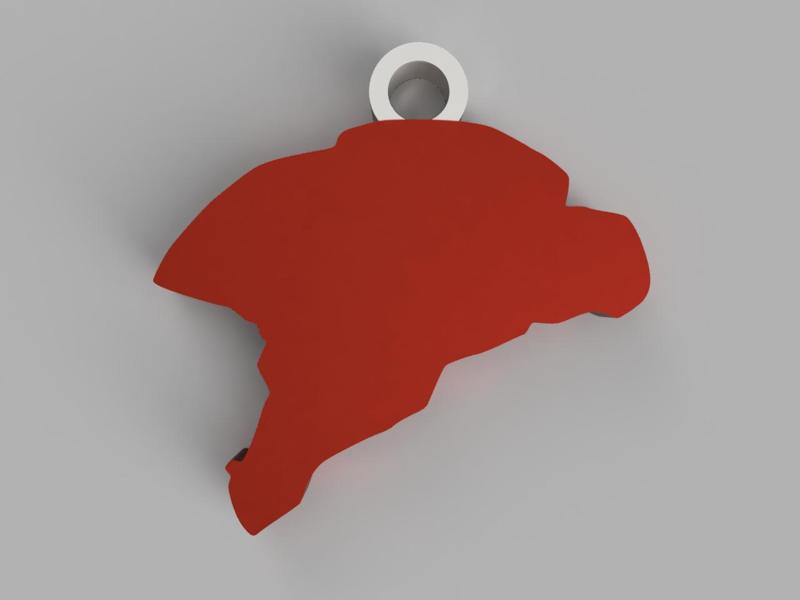 Eva 02 | Neon Genesis Evangelion - Keychain