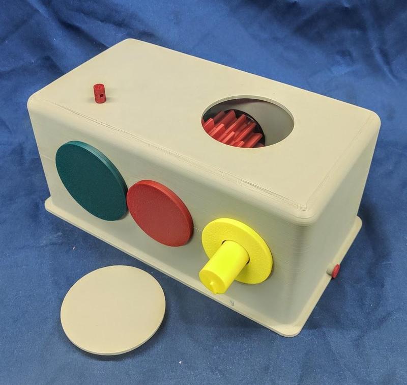 Gearbox - Model of an industrial gearbox