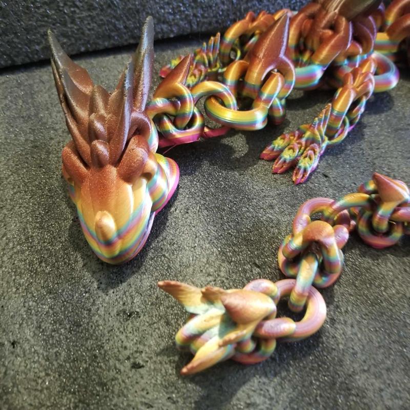 Shakaworld3d Knotted Torus Dragon