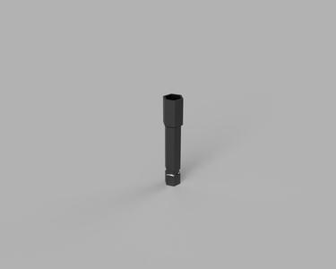 Bit adapter for Parkside electric screwdriver