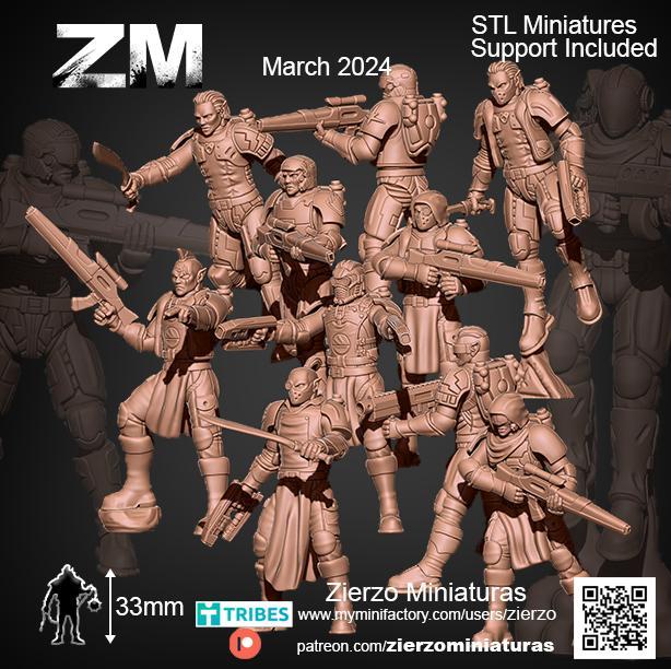 Space Elf Ravagers Squad