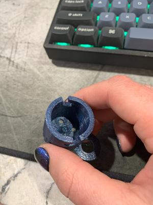 Pin lock keg gas releaser