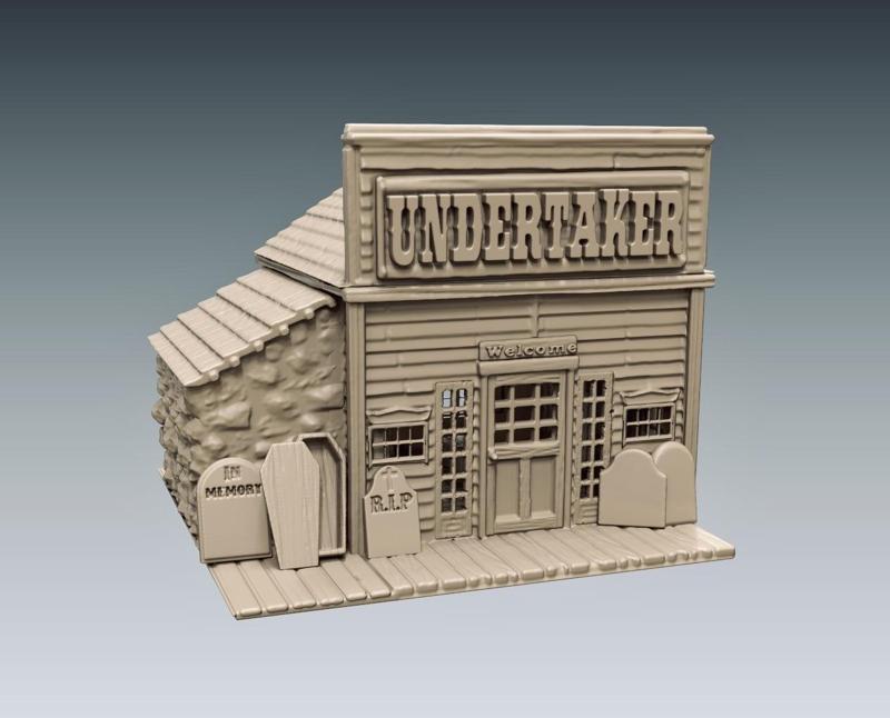 Undertakers - Old West building