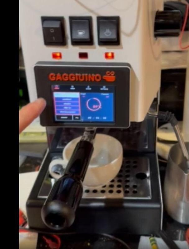 Gaggiuino 3.5 inch housing and a partial conversion of a 3.5 inch HMI/TFT file