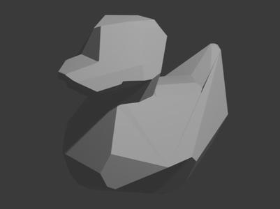 Low Poly Duck