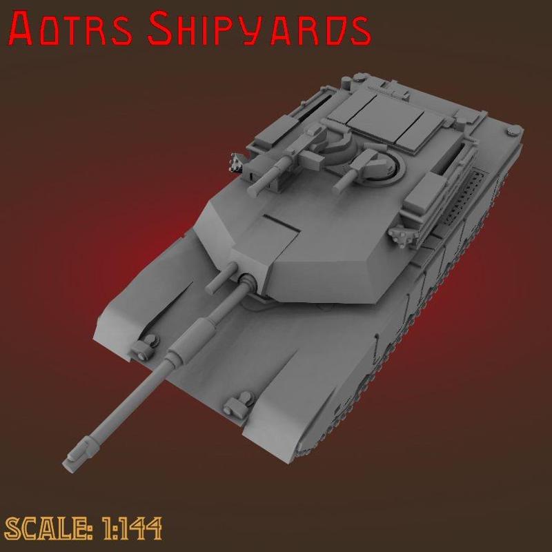 MG144-US01 M1 Abrams MBT