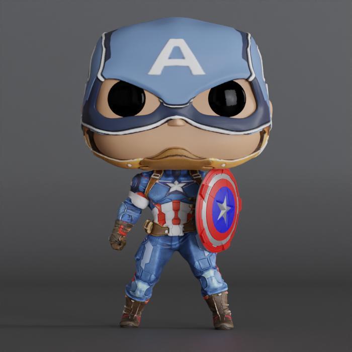funko captain america