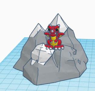 perched dragon