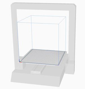 Anycubic Mega X barebones model