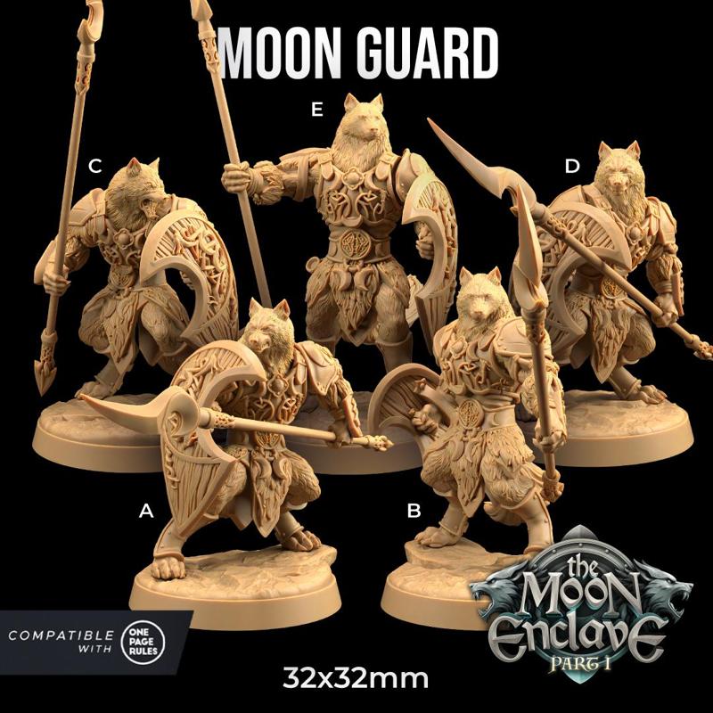 Moon Guard | PRESUPPORTED | The Moon Enclave Pt. 1