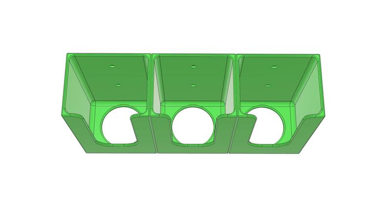 Cordless Drill Holder (seamless mounting)