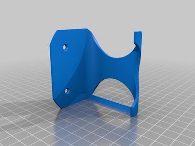 Super Simple Universal Controller Wall Mount - easier printable