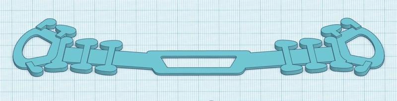 Mask Strap stable ribbon fixture + better ear saving