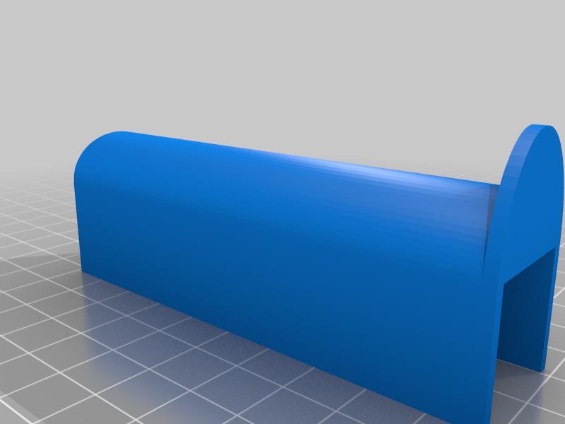 Monoprice MP10 rounded filament holder