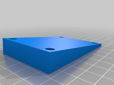 Skateboard wedge risers