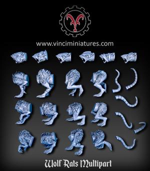 MULTIPART WOLF RATS
