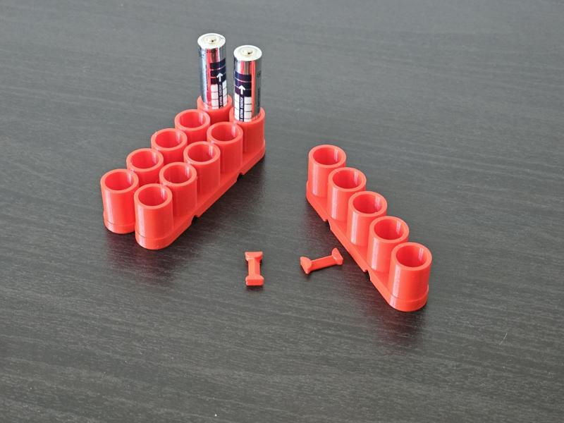 AAA Battery stand (modular)