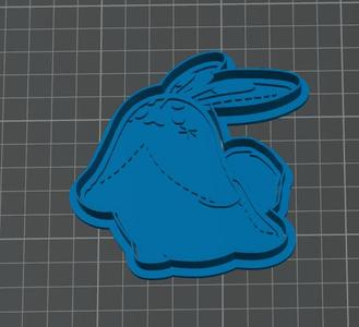 Genshin Impact Rabbit YaoYao cookie cutter