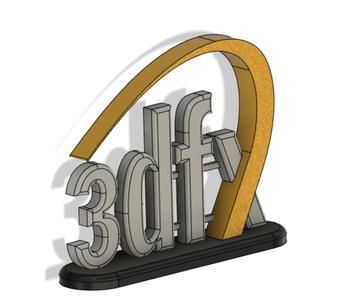 3Dfx Logo Stand