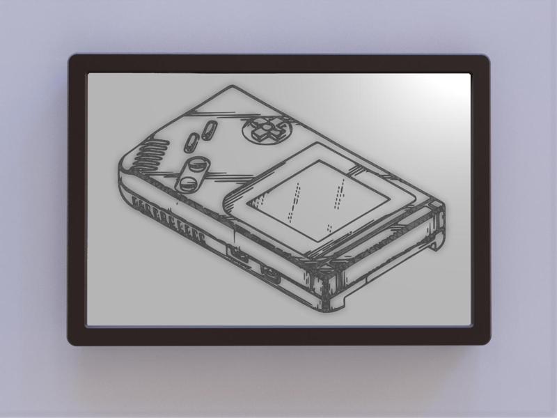 Game Boy Patent Art - Front ISO